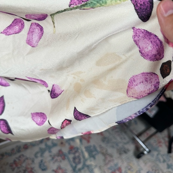 Samantha Sipos Floral Bias Slip Dress size XS - Picture 8 of 8